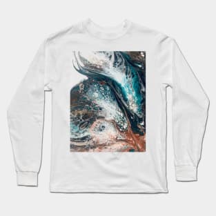 Fluid painting Long Sleeve T-Shirt